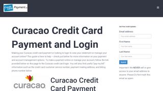 
                            3. Curacao Credit Card Payment - Login - Address - Customer ...