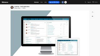
                            1. curaPrax – SaaS application on Behance