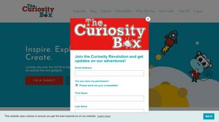 
                            3. curiosity-box.com - Science Subscription Box for kids