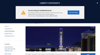 
                            3. Current Employees | Human Resources | Liberty University