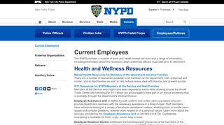 
                            7. Current Employees - NYPD
