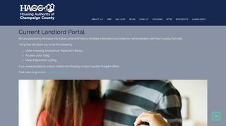 
                            4. Current Landlord Portal | Housing Authority of Champaign County