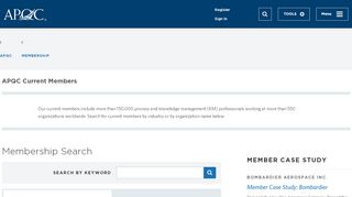 
                            5. Current Members - APQC