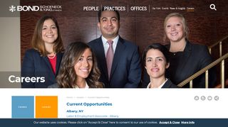 
                            2. Current Opportunities - Bond, Schoeneck & King, PLLC