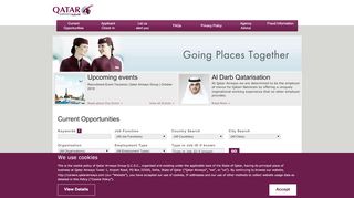
                            4. Current Opportunities - Qatar Airways Careers