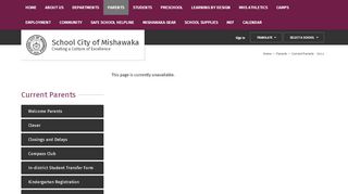 
                            4. Current Parents / Alma - School City of Mishawaka