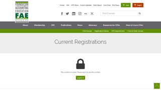 
                            4. Current Registrations | NYSSCPA CPE Store