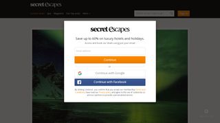 
                            5. Current sales | Save up to 60% on luxury ... - Secret Escapes