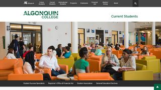 
                            3. Current Students - algonquincollege.com