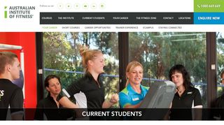 
                            5. Current Students - Australian Institute of Fitness