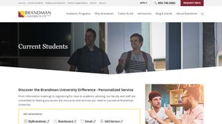 
                            3. Current Students - brandman.edu