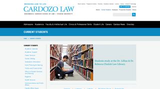 
                            3. Current Students | Cardozo Law