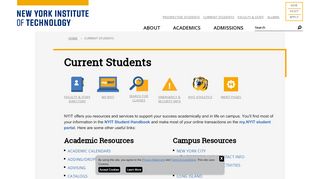 
                            1. Current Students | NYIT
