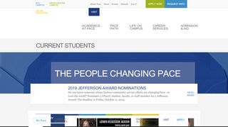 
                            7. Current Students | PACE UNIVERSITY