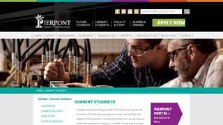 
                            1. Current Students | Pierpont C&TC