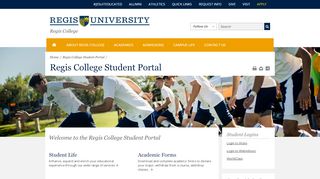 
                            4. Current Students | Regis College Student ... - Regis University