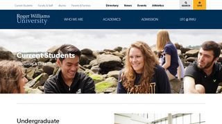 
                            5. Current Students | Roger Williams University