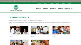 
                            3. Current Students | The Aga Khan University