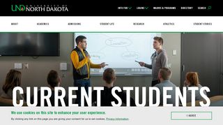 
                            4. Current Students | University of North Dakota