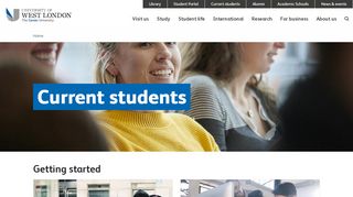 
                            5. Current students | University of West London - uwl.ac.uk