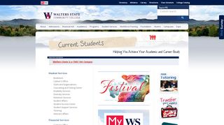 
                            5. Current Students -- Your WS - Walters State Community College
