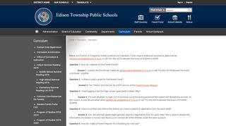 
                            8. Curriculum / Genesis Parent Portal FAQ - Edison