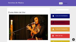 
                            1. Curso Além da voz → Aprendendo a cantar, com …