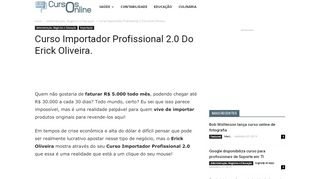 
                            1. Curso Importador Profissional 2.0 Do Erick Oliveira ...