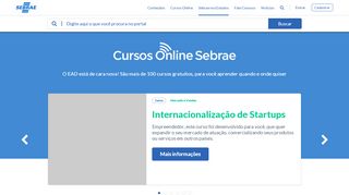 
                            2. Cursos Online - | Sebrae