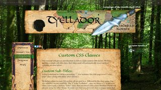 
                            5. Custom CSS Classes | Tyellador | Obsidian Portal