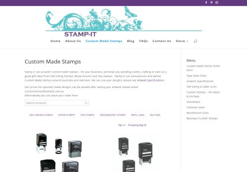 
                            7. Custom Made Stamps - StampIt