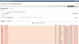 
                            8. Custom Query – OpenWRT for the Linksys WRT54G3G-ST