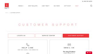 
                            2. Customer Care | iBall - iBall