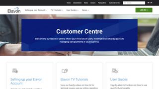 
                            3. Customer Centre – Our Resource Centre - Elavon UK