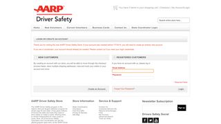 
                            2. Customer Login - AARP