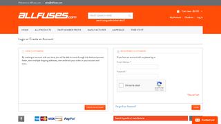 
                            7. Customer Login | Allfuses.com