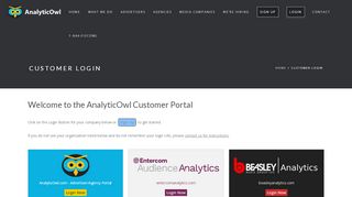 
                            5. Customer Login | AnalyticOwl