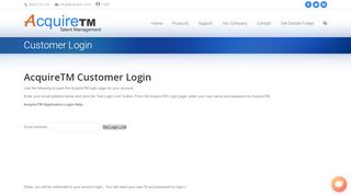 
                            11. Customer Login | Applicant Tracking Software by AcquireTM