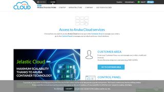 
                            11. Customer Login | ArubaCloud.com