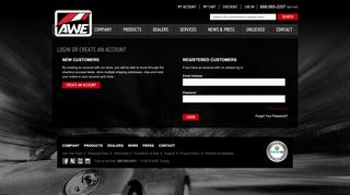 
                            1. Customer Login | AWE Tuning