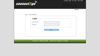 
                            7. Customer Login - Connect 2 Go