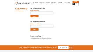 
                            4. Customer Login - Login Help - Frontpoint Security