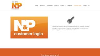 
                            3. Customer Login - nandp-uk.co.uk