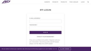 
                            1. Customer Login - rticorp.com