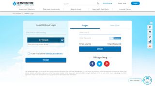 
                            4. Customer Login - SBI Mutual Fund