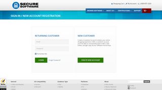 
                            7. Customer Login - Software | SecureData, Inc