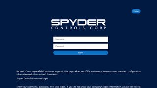 
                            8. Customer Login | Spyder Company