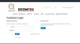 
                            5. Customer Login - zicomtek.com