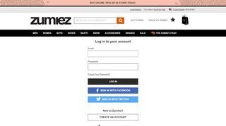 
                            7. Customer Login | Zumiez