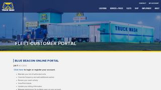 
                            4. Customer Portal - Blue Beacon Truck Wash